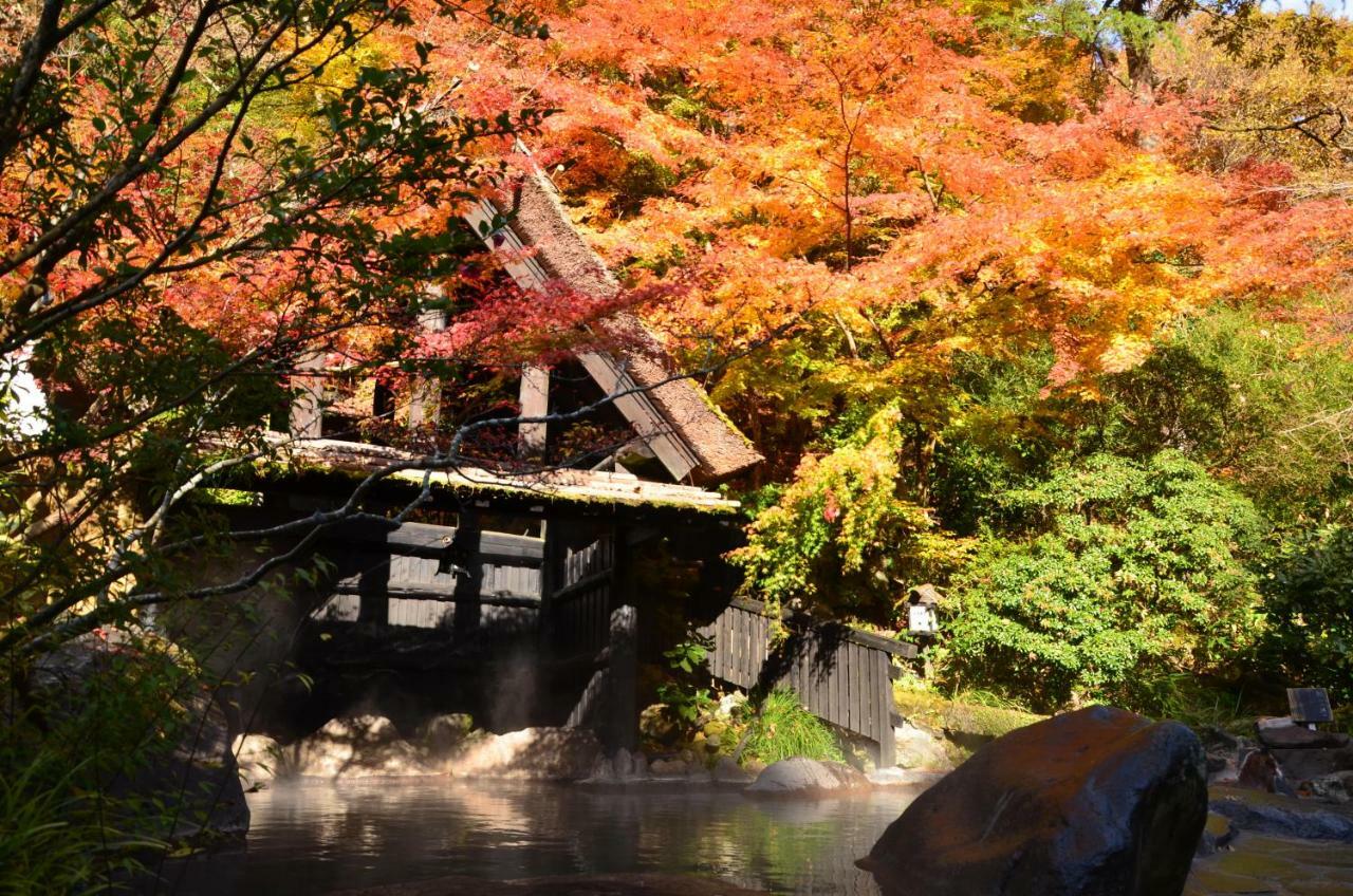 Kurokawa Onsen Oku no Yu Hotel Minamioguni Bagian luar foto